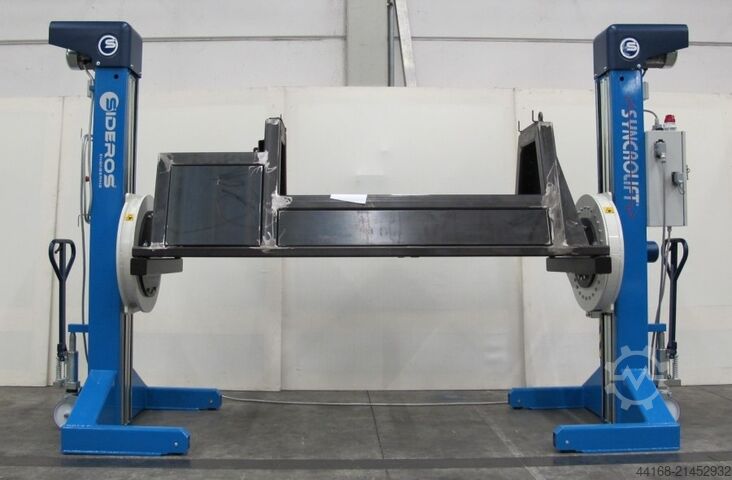 Schweißdrehtisch,Positionierer,Drehtisch Sideros,Hywema,Hubdrehvorrichtung SLC 20    2 To Säulenhubdrehvorrichtung