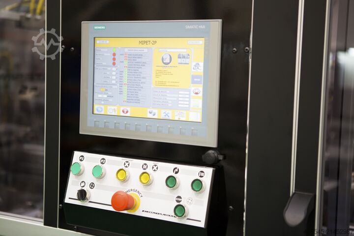 Blow molding machine Meccanoplastica / Italy MIPET 2P