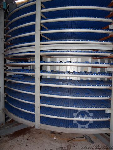 SPIRAL IQF FREEZING TUNNEL Frigoscandia GIROFREEZER