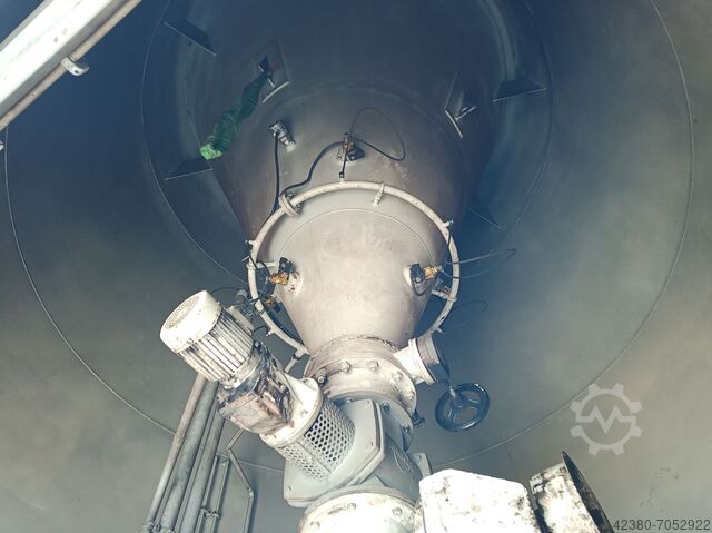 Standzargensilo Kohlestaubsilo Stahlsilo AJO Silo Kohlenstaubsilo 2x 120mÂł; 3,4m EX Atex