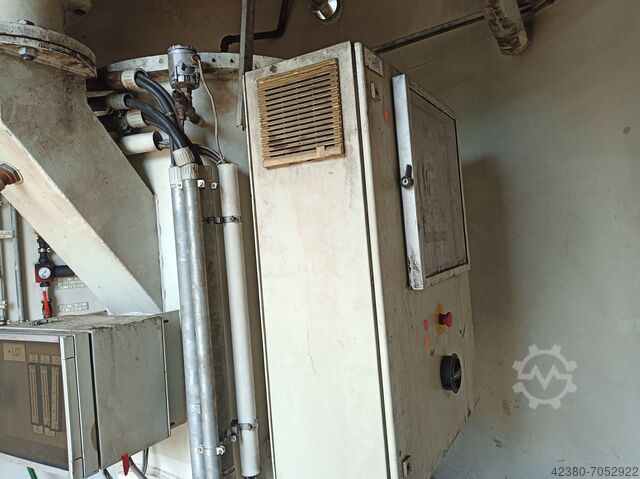 Standzargensilo Kohlestaubsilo Stahlsilo AJO Silo Kohlenstaubsilo 2x 120m³; 3,4m EX Atex