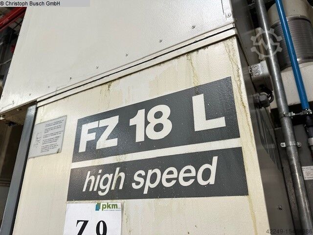 Machining centre CHIRON FZ18L