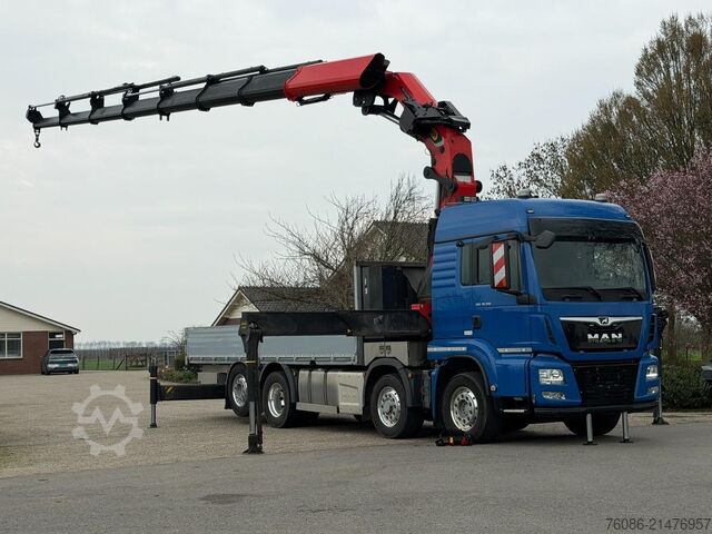 Crane MAN TGS 35.510 8x2!!EURO 6 PALFINGER 58002 TEC LIER...