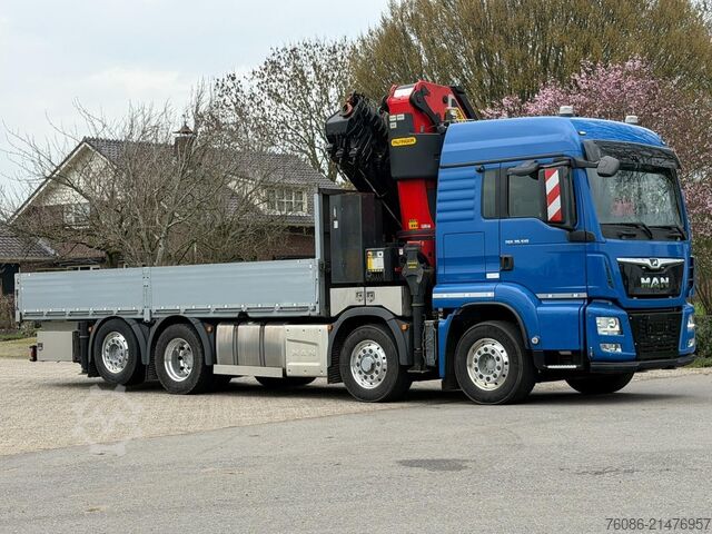 Crane MAN TGS 35.510 8x2!!EURO 6 PALFINGER 58002 TEC LIER...