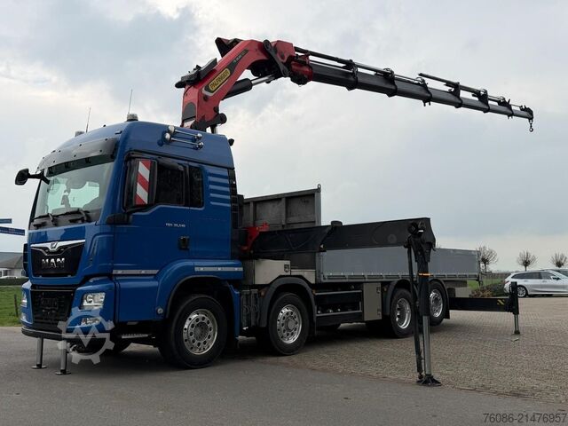 Crane MAN TGS 35.510 8x2!!EURO 6 PALFINGER 58002 TEC LIER...