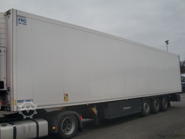 Reefer semitrailer Krone SDR 27 el4-DS Doppelstock Liftachse
