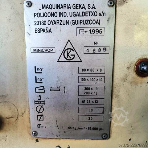 Section Shear Geka Minicrop