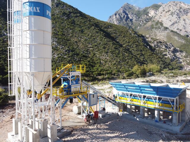 Compact concrete batching plant PROMAX 
