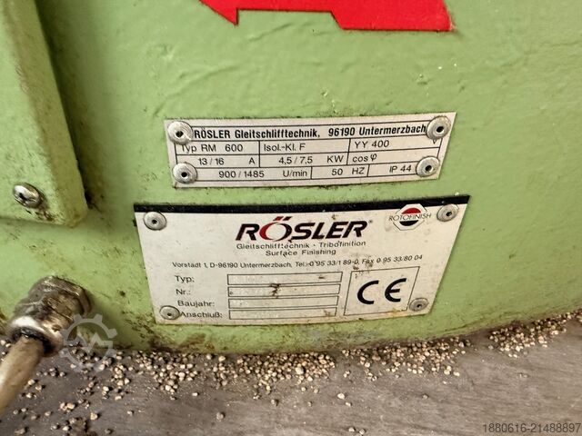 Gleitschleifmaschine Rundvibrator RÖSLER RM 780 EURO