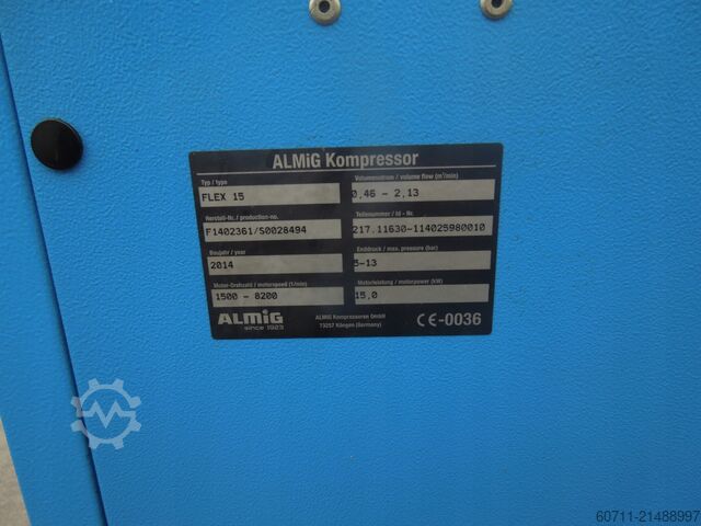 Schraubenkompressor ALMIG ALMIG FLEX 15