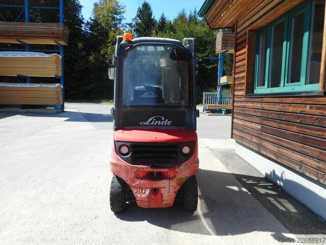 Forklift Linde H16D-01 Triplex + SS Kabine