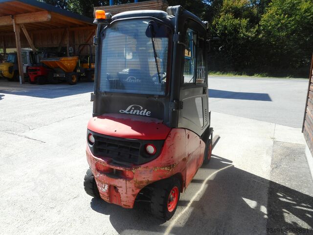 Forklift Linde H16D-01 Triplex + SS Kabine