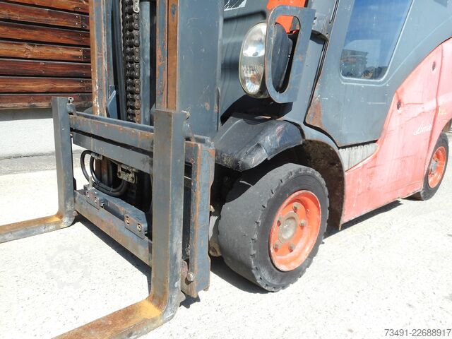 Forklift Linde H16D-01 Triplex + SS Kabine