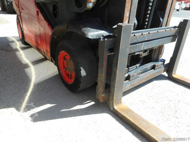Forklift Linde H16D-01 Triplex + SS Kabine