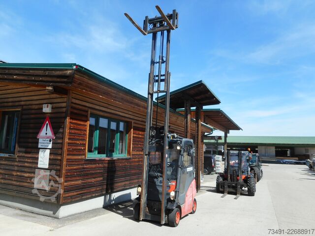 Forklift Linde H16D-01 Triplex + SS Kabine