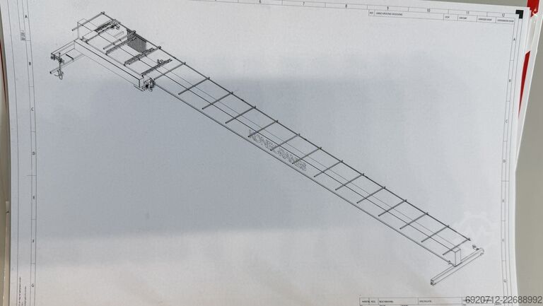 Overhead Crane 23,094 mm / 5 ton / 2024 Konecranes Overhead crane