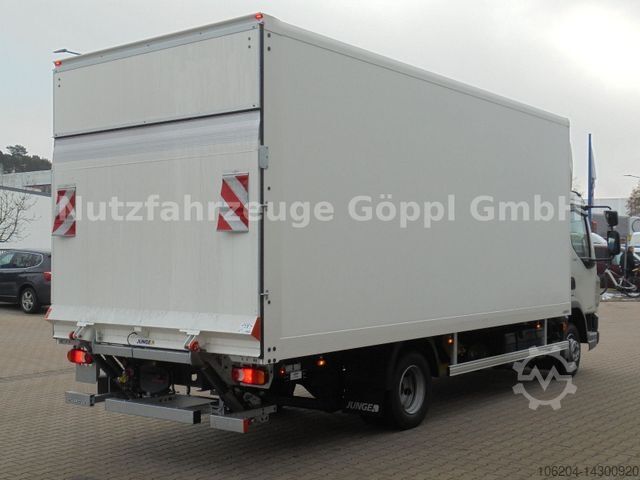 Transporter mit Koffer DAF LF210 FA 7,5t DayCab Junge Koffer LBW AHK