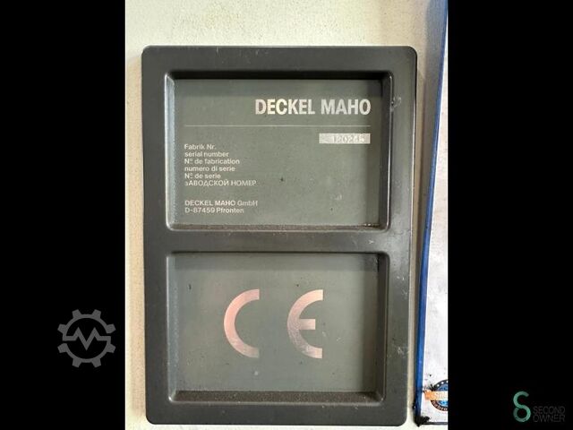 Fräsmaschinen Deckel MAHO DMU 125 P 1997 Deckel MAHO DMU 125 P