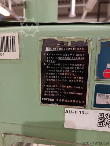 Mehrspindelbohrmaschine 36 spindle TOYOSK 01CC-T