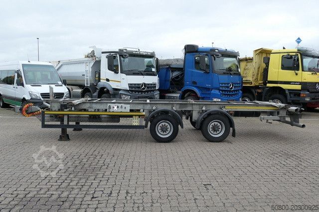 Anhänger-Wechselfahrgestell Mildner TJW 12, Tandem, BDF, Hochgekuppelt