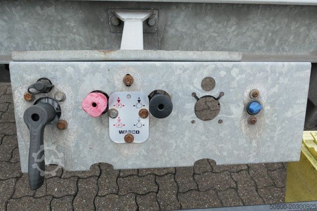 Anhänger-Wechselfahrgestell Mildner TJW 12, Tandem, BDF, Hochgekuppelt