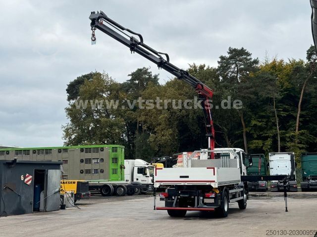 Autokran MAN TGM TG3 18.320 4x4 HMF Ladekran Pritsche