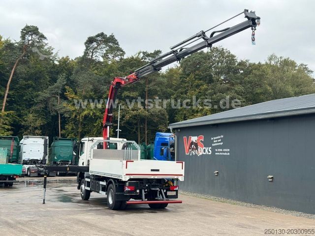 Autokran MAN TGM TG3 18.320 4x4 HMF Ladekran Pritsche