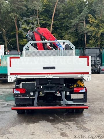 Autokran MAN TGM TG3 18.320 4x4 HMF Ladekran Pritsche