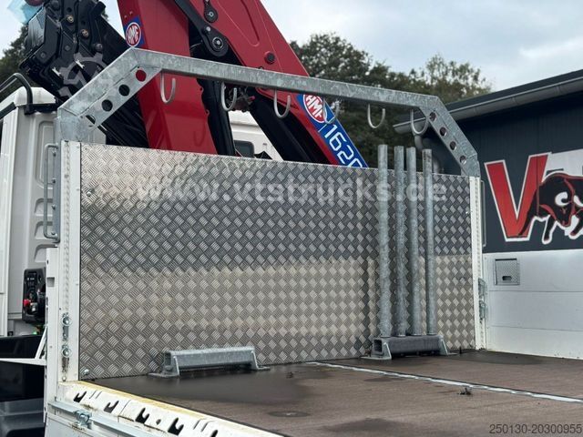 Autokran MAN TGM TG3 18.320 4x4 HMF Ladekran Pritsche