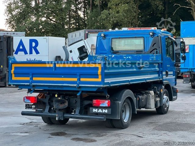 Three-way tipper van MAN TGL 8.220 4x2 Meiller-DSK 7,5 t.