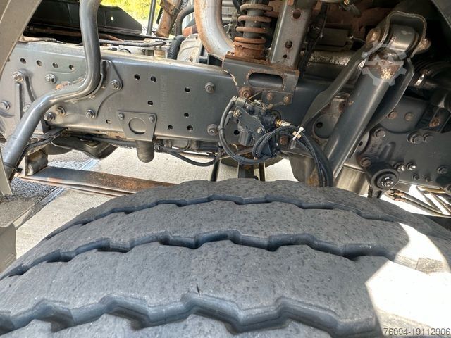 Autokran MERCEDES-BENZ Atego 1829 4x2 Meiller Kipper Kran 2014 FUNK AHK