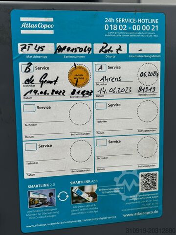Kompressor Atlas Copco ZT 45
