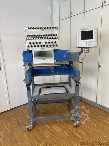 Stickmaschine ZSK Sprint 6 Freiarm, Kappe & Bordüre