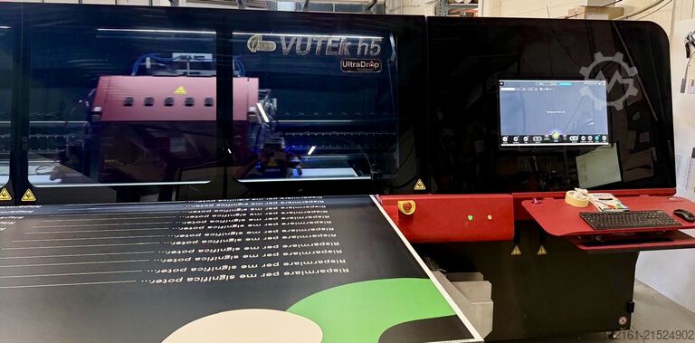 Digitaldruckmaschine efi Vutek H5 industrial UV printer 457m2/h  Ricoh Gen5 (7p-1200dpi)