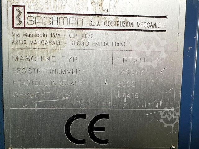 Bettfräsmaschine - Universal SACHMAN TRT 314 HS