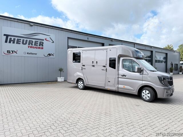 Viehtransporter RENAULT Master STX 5 Sitzer Haras ex. Lang Automatik
