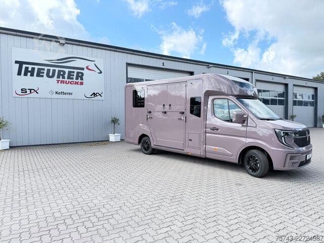Viehtransporter RENAULT Master STX 5 Sitzer Haras ex. Lang Automatik