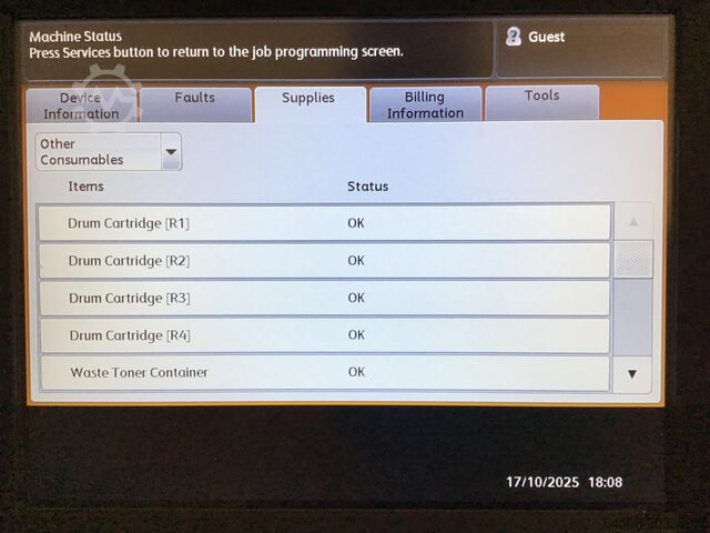 XEROX C60 with external FIERY EX C60/70 XEROX XEROX Digital Color Press C60