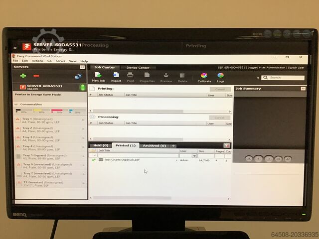 XEROX C60 with external FIERY EX C60/70 XEROX XEROX Digital Color Press C60