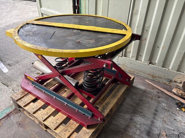 Palettierer Spring Pallet Loader Turntable Self Levelling / 2000kg
