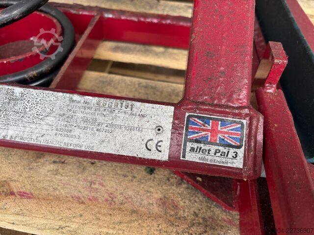 Palettierer Spring Pallet Loader Turntable Self Levelling / 2000kg