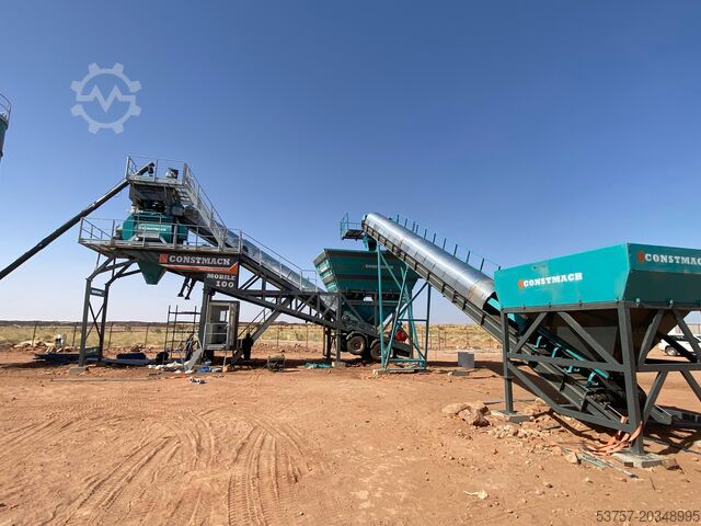 Concrete mixing plant / concrete plant CONSTMACH Concrete Mixing Plant Mobile Concrete Mixing Plant 100 m3/h