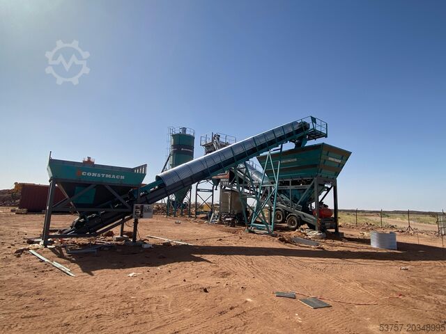 Concrete mixing plant / concrete plant CONSTMACH Concrete Mixing Plant Mobile Concrete Mixing Plant 100 m3/h