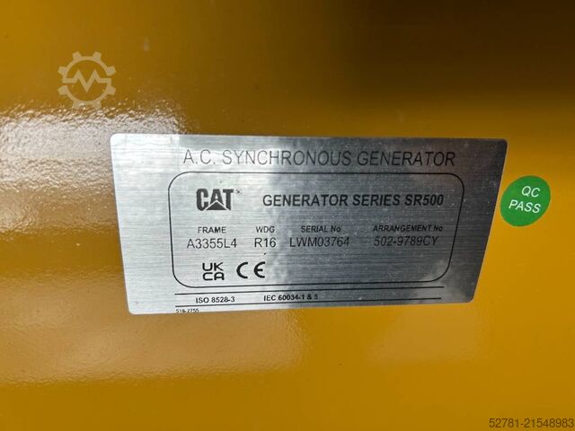 Aggregat CAT DE715E0 - 715 kVA Generator - DPX-18030