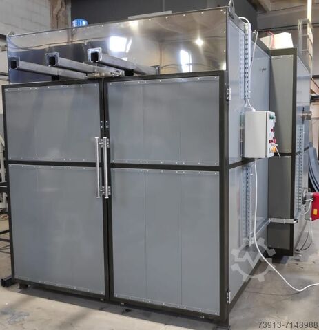 Powder coating oven on Gas 1500x5000x200 Bumex Sp. z o.o. TPG1550