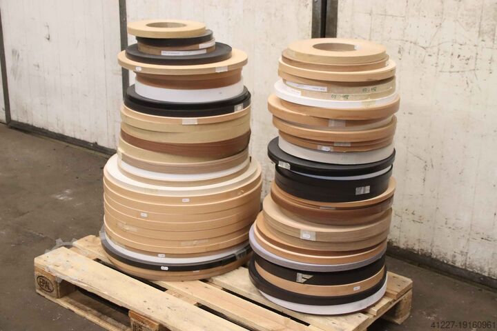 Edge banding 62 rolls Diverse verschiedene Ausführungen