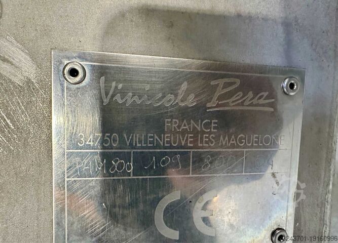 Tresterpumpe - 40 T/H PERA