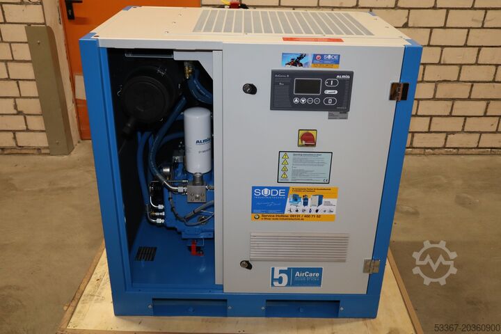 Variable 7.5 Kw screwcompressor ALMIG Combi XP 8