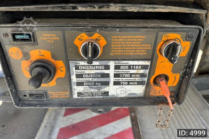 Koffer Krone SD / Disk brakes