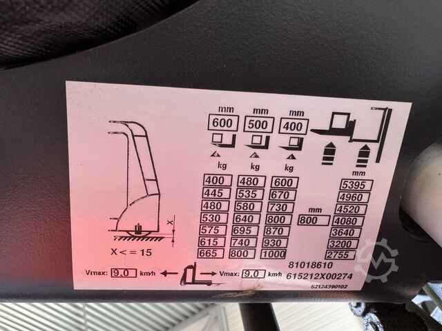 V 10 / * DEMO !! DOPPEL-Lenkung !! VOLLAUSSTATTUNG !! LINDE V 10 /  * DEMO !! DOUBLE steering !! FULL options !!